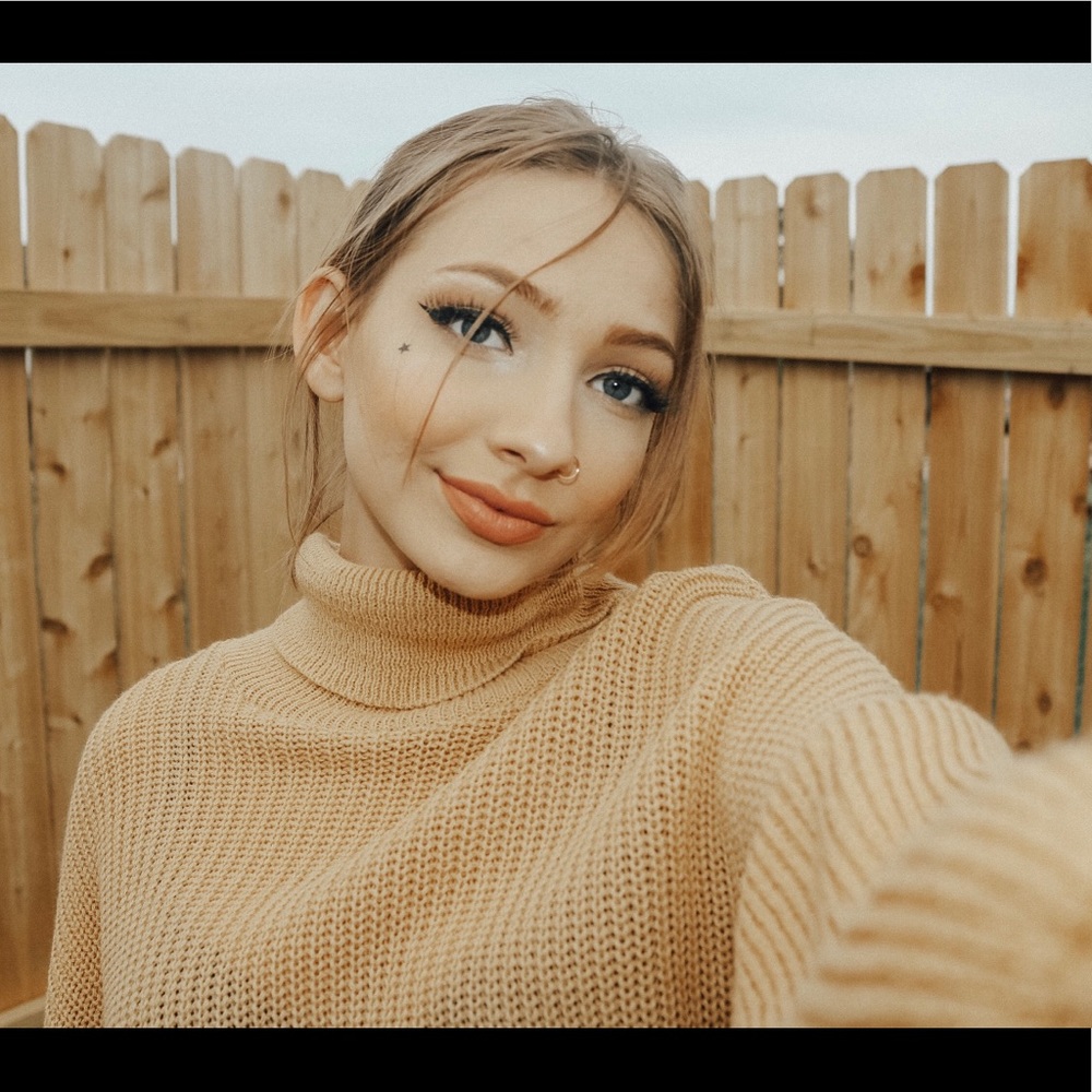 Yellow Knit Sweater